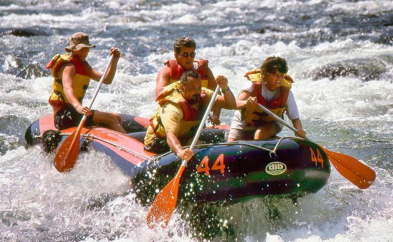 white water rafting